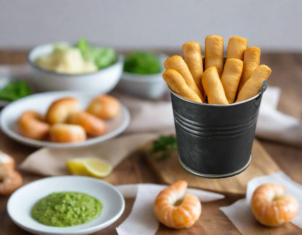 Garlic Butter Prawn Rolls