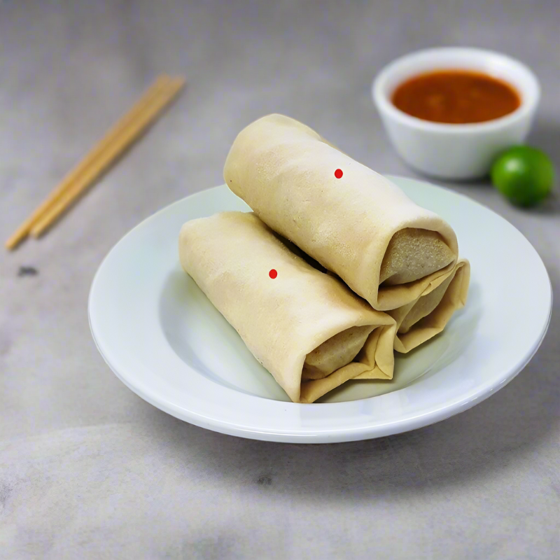 CHICKEN CURRY & RICE Spring Roll Large - 105g x 20 Rolls - Golden Orient Foods