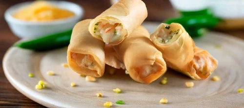 Jalapeno, Corn & Cheese Cigar Rolls